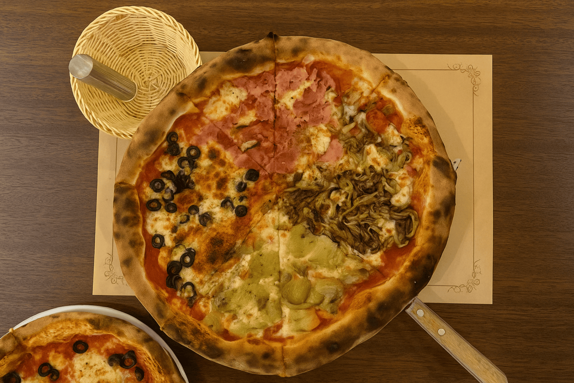 Guests often praise the Salsiccia e Pepperoni pizza for its bold taste and authentic ingredients